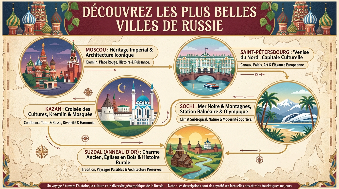 Découvrez les plus belles villes de russie 3 Les petites villes à découvrir