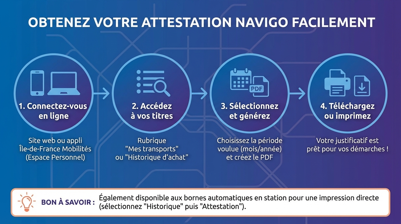 Les différentes options pour obtenir une attestation