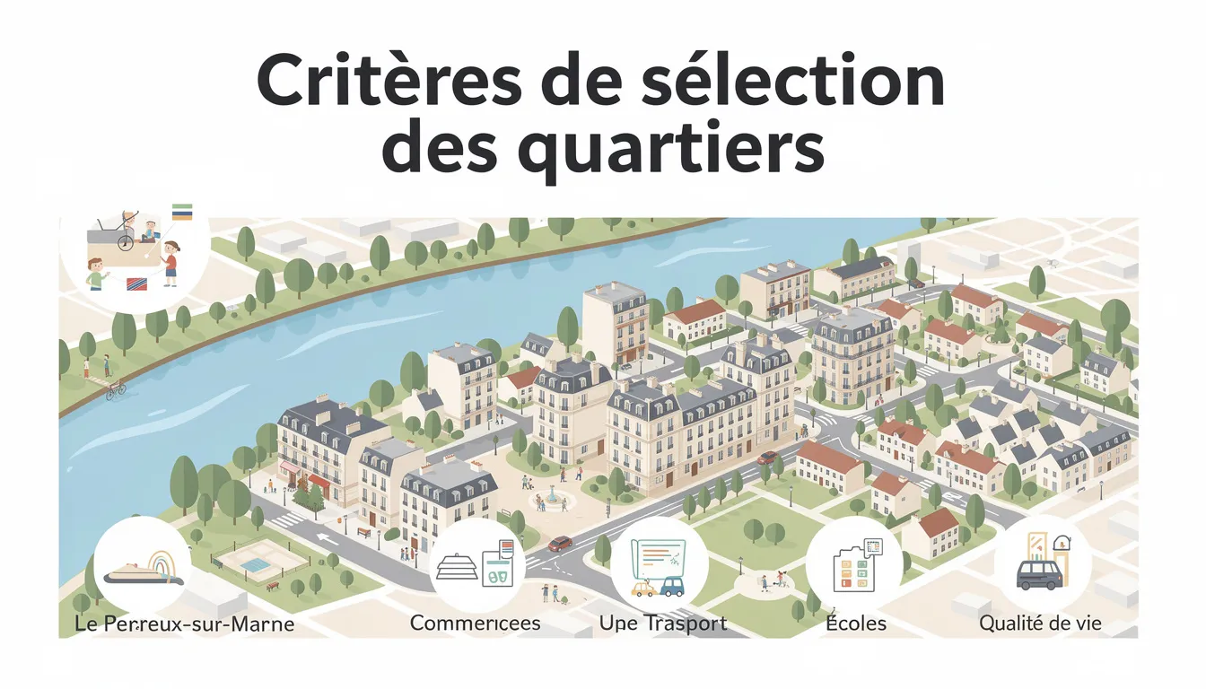 Découvrez les meilleurs quartiers du perreux-sur-marne 3 Critères de sélection des quartiers