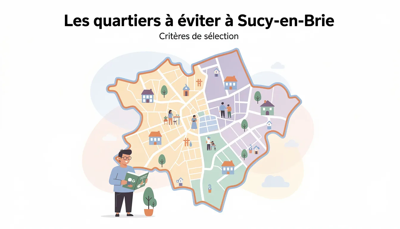 Les quartiers à éviter à sucy-en-brie : guide complet 3 Critères de sélection