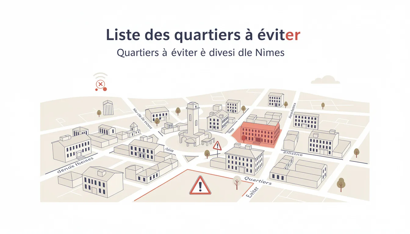 Quartiers à éviter à nîmes : guide complet 2023 3 Liste des quartiers à éviter