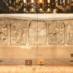 Sarcophage paléochrétien de Marie-Madeleine dans la crypte